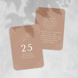 1 (4) Beautiful Boundaries Affirmations