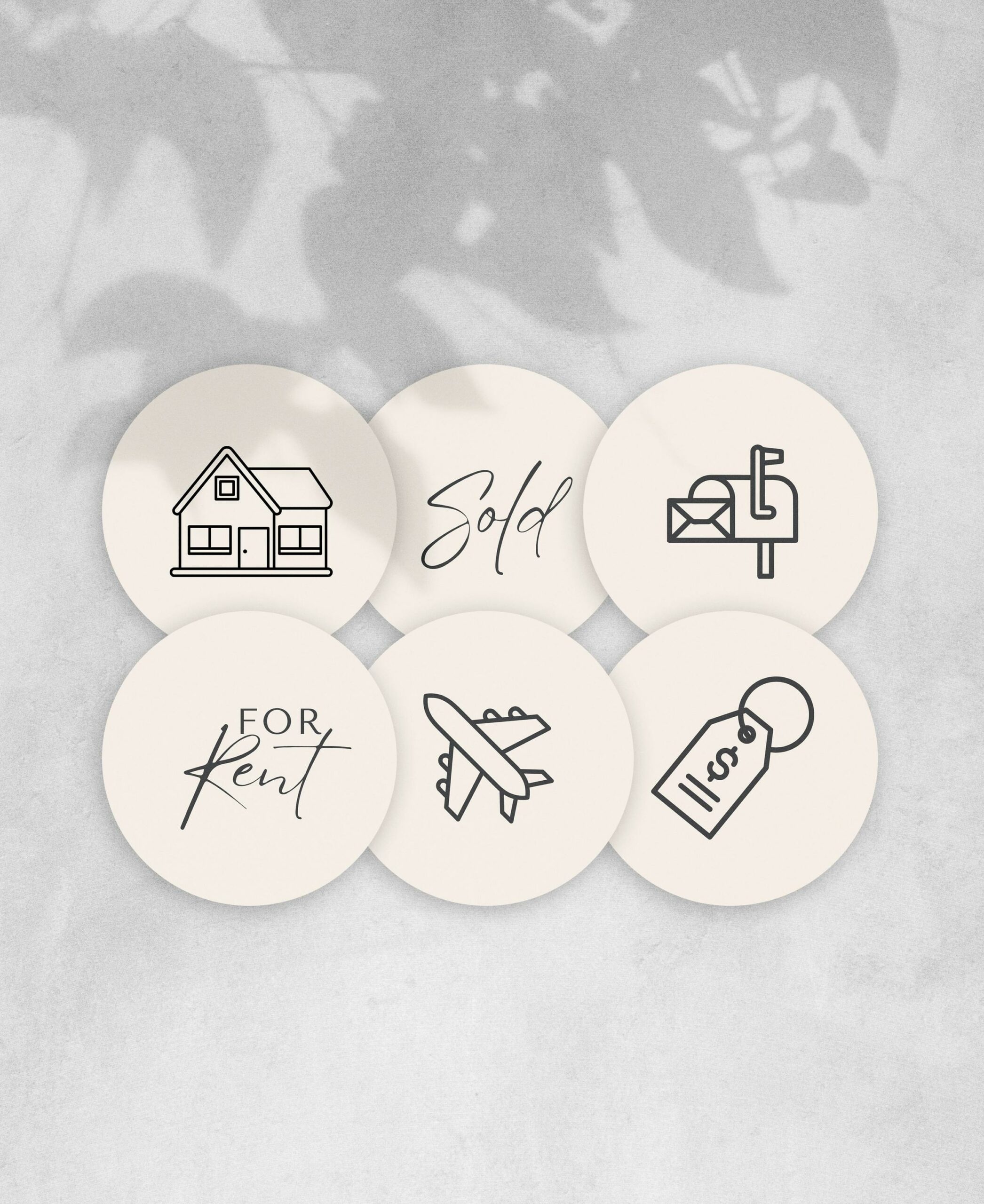 Instagram Highlight covers for realtors