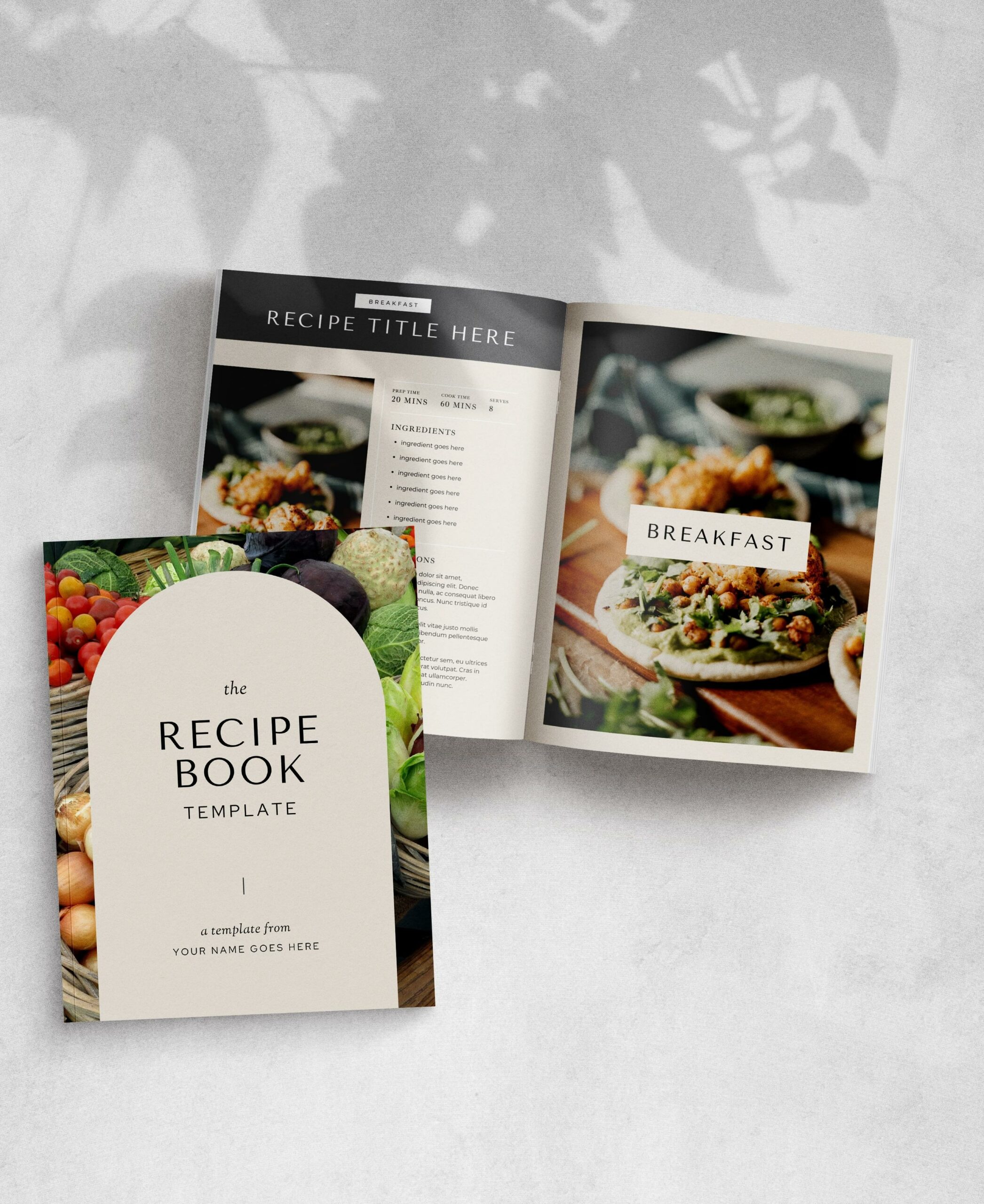 Recipe Book- Letter
