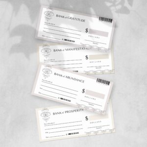 Mock-Ups (75) Abundance Cheques