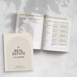 Mock-Ups (8) Real Estate Planner Template