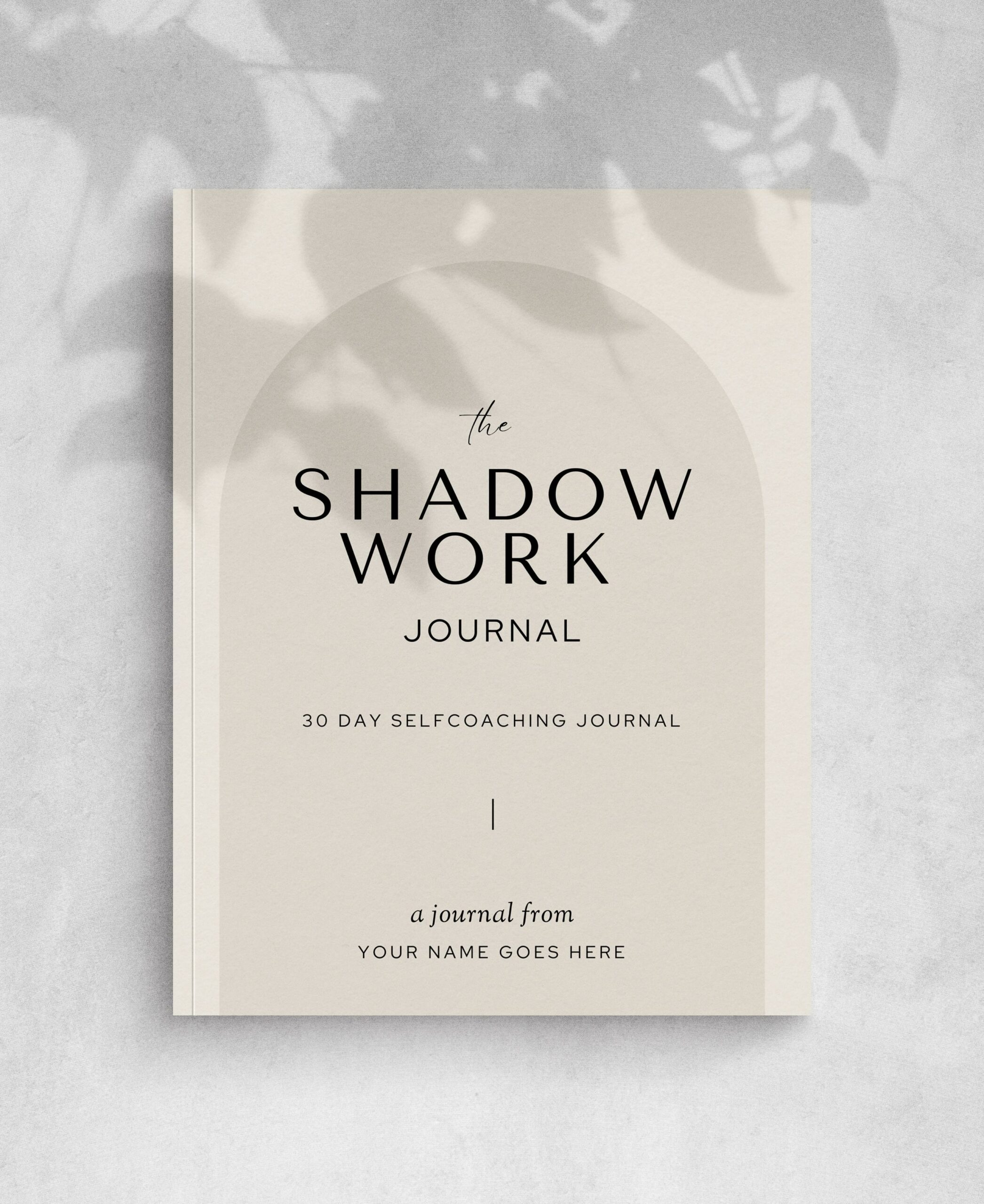Shadow Work Journal - 30 Day Selfcoaching Journal